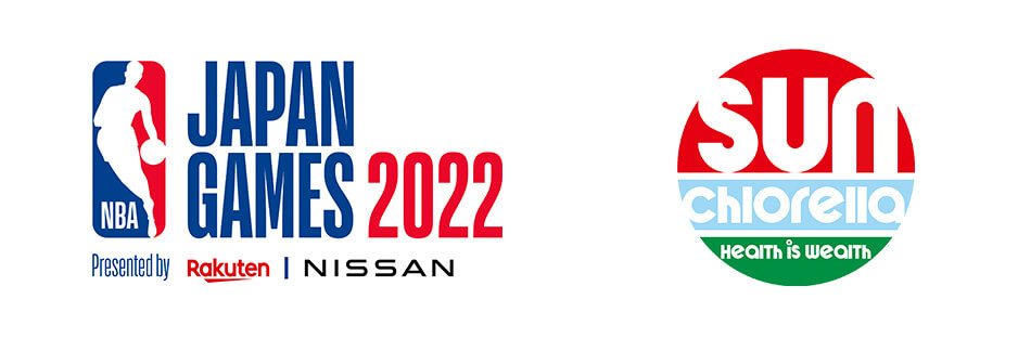 NBA Japan Games 2022 Presented by Rakuten & NISSAN」のオフィシャル